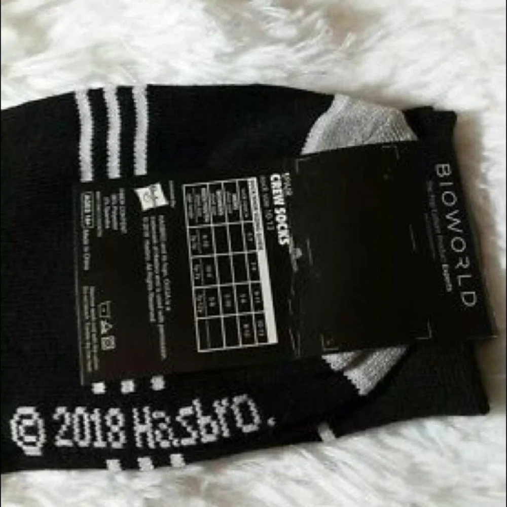 ☄Bioworld Hasbro 2018 Quija Board Game Socks
